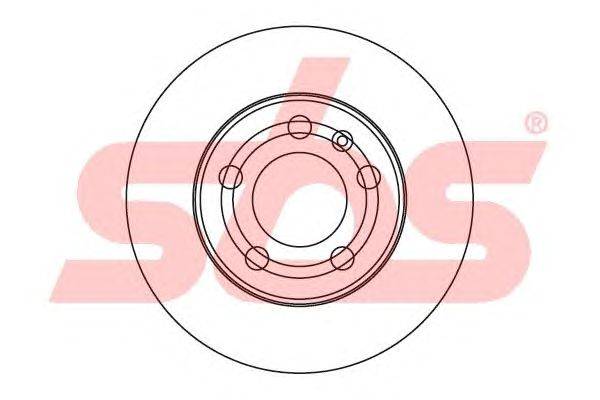 Тормозной диск sbs 18152047101