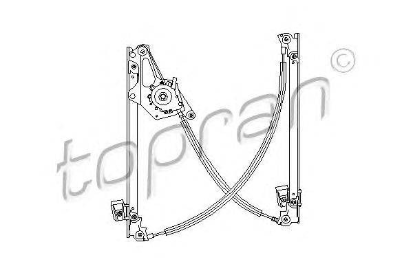 Подъемное устройство для окон TOPRAN 111274
