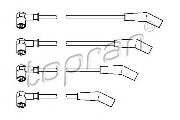 Комплект проводов зажигания TOPRAN 302046