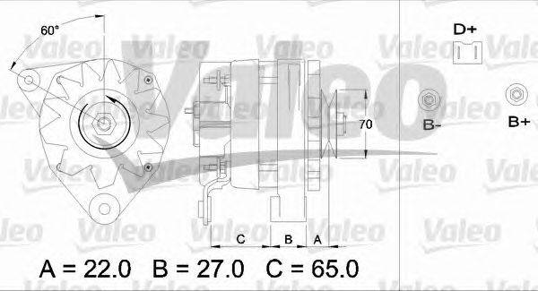 Генератор VALEO 433426