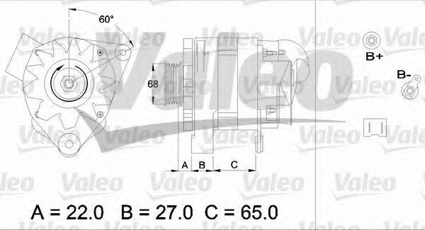 Генератор VALEO 436457