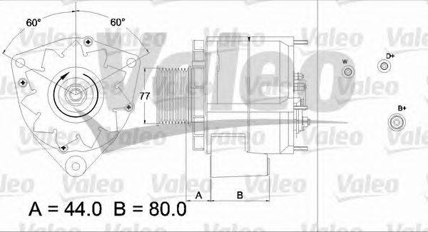 Генератор VALEO 437441