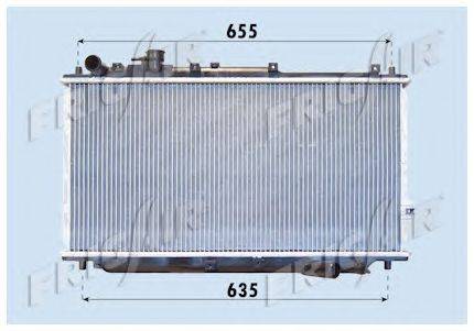 Радиатор, охлаждение двигателя FRIGAIR 0133.3019