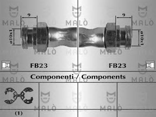 Тормозной шланг MALÒ 8921