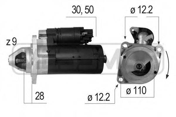 Стартер MESSMER 220550