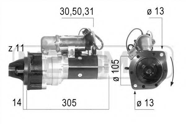 Стартер MESSMER 220626