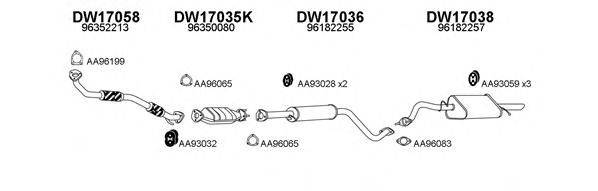 Система выпуска ОГ VENEPORTE 170024