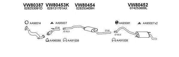 Система выпуска ОГ VENEPORTE 800210