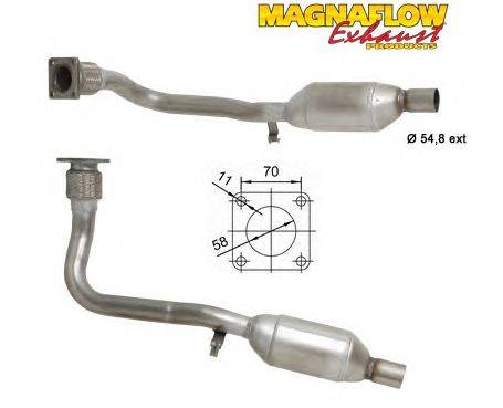 Катализатор MAGNAFLOW 88837