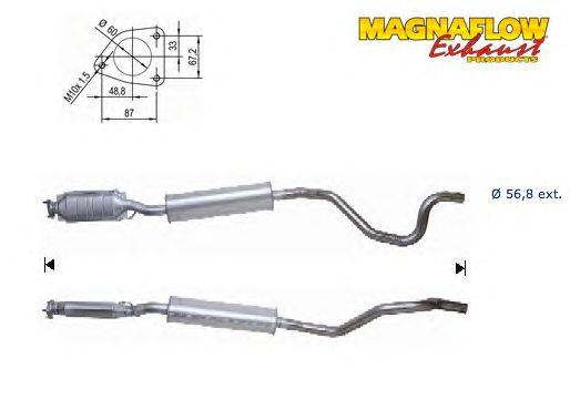 Катализатор MAGNAFLOW 64501D