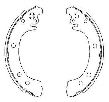 Комплект тормозных колодок RAICAM 2064