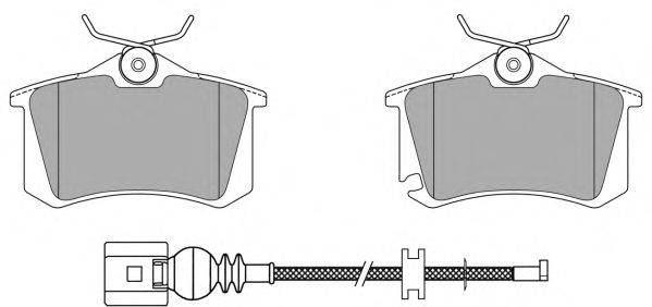 Комплект тормозных колодок, дисковый тормоз FREMAX FBP0574