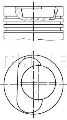 Поршень PERFECT CIRCLE 56 12918 0