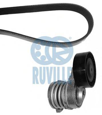 Поликлиновой ременный комплект RUVILLE 5505580