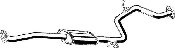 Предглушитель выхлопных газов ASMET 11047