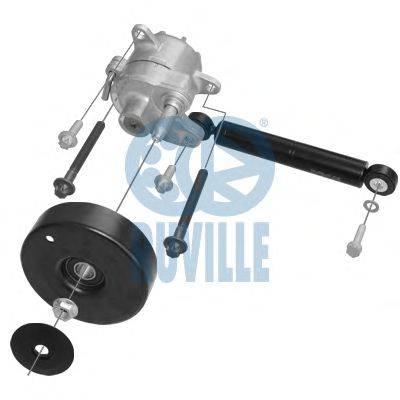 ремонтный комплект, рычаг натяжки поликлинового ремня RUVILLE 57507