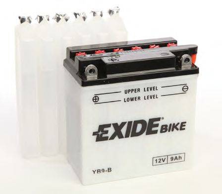 Стартерная аккумуляторная батарея EXIDE YB9-B