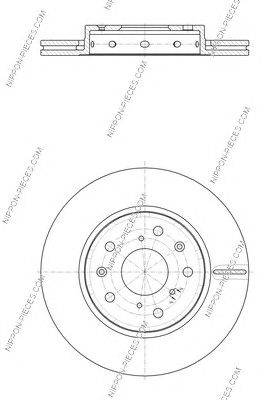 Тормозной диск NPS BBD4778