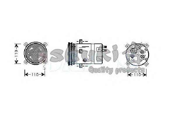 Компрессор, кондиционер ASHUKI 8100K019