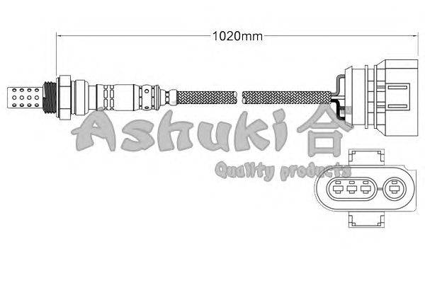 Лямбда-зонд ASHUKI 9200-49110