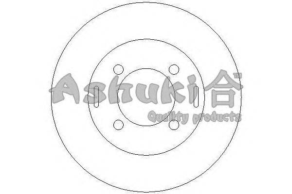 Тормозной диск ASHUKI QR60-03