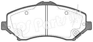 Комплект тормозных колодок, дисковый тормоз IPS Parts IBD-1086