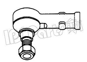 Наконечник поперечной рулевой тяги IPS Parts ITR-10D60