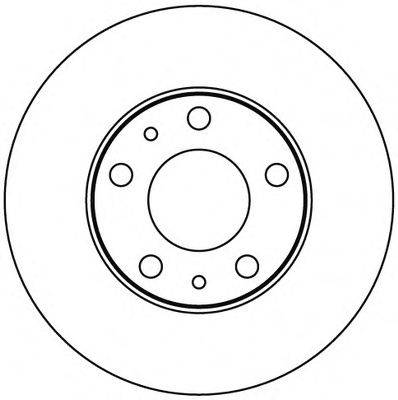 Тормозной диск SIMER D2017
