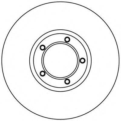 Тормозной диск SIMER D2074