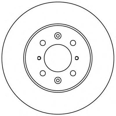 Тормозной диск SIMER D2114