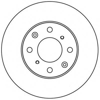 Тормозной диск SIMER D2228