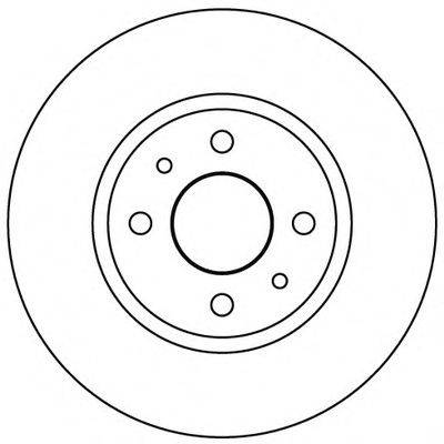 Тормозной диск SIMER D1015