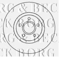 Тормозной диск BORG & BECK BBD4452