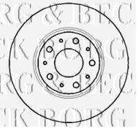 Тормозной диск BORG & BECK BBD5130
