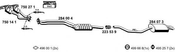 Система выпуска ОГ ERNST 020128