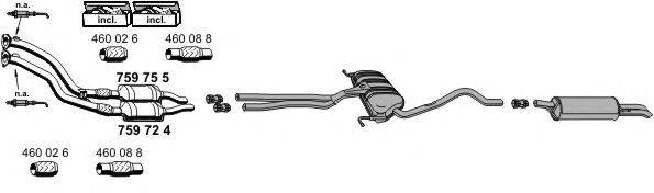 Система выпуска ОГ ERNST 010583