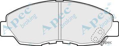 Комплект тормозных колодок, дисковый тормоз APEC braking PAD679