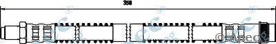 Тормозной шланг APEC braking HOS3003