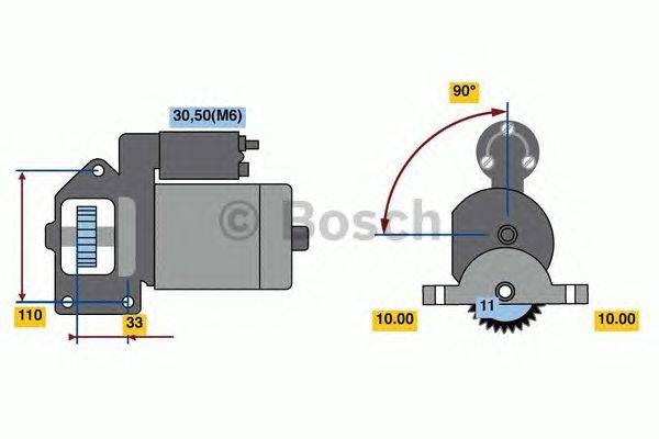 Стартер BOSCH 2285