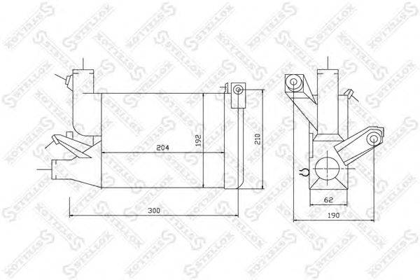 Интеркулер STELLOX 10-40116-SX