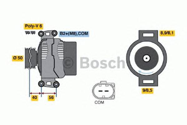 Генератор BOSCH 4765