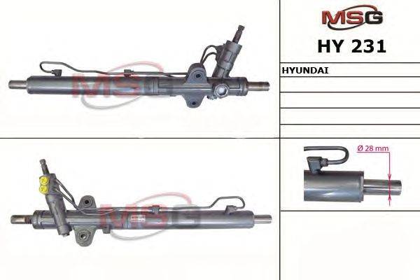 Рулевой механизм MSG HY 231