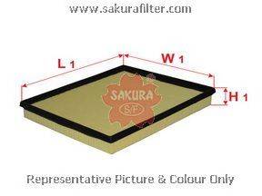 Воздушный фильтр SAKURA  Automotive A-19870