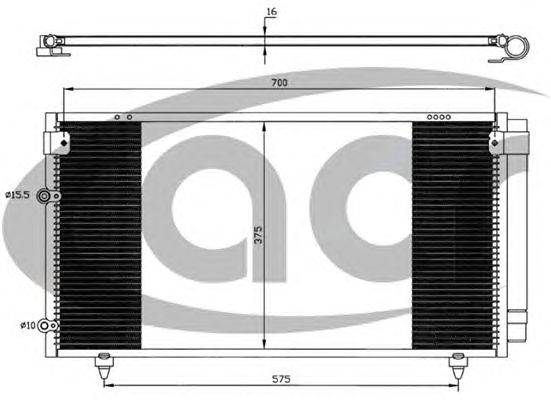 Конденсатор, кондиционер ACR 300560