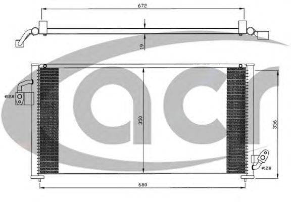 Конденсатор, кондиционер ACR 300570