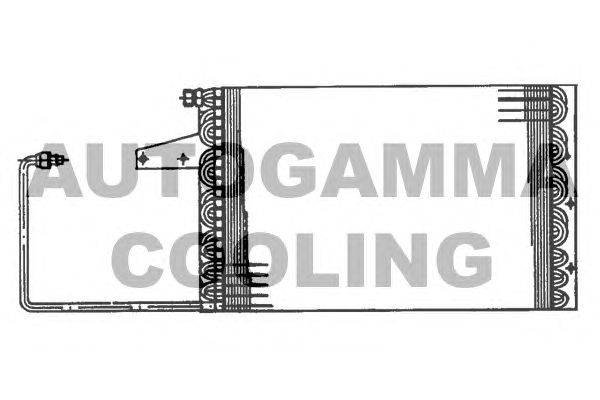 Конденсатор, кондиционер AUTOGAMMA 101842