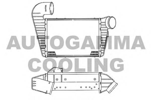 Интеркулер AUTOGAMMA 101963