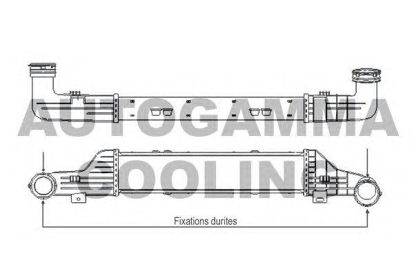 Интеркулер AUTOGAMMA 102399