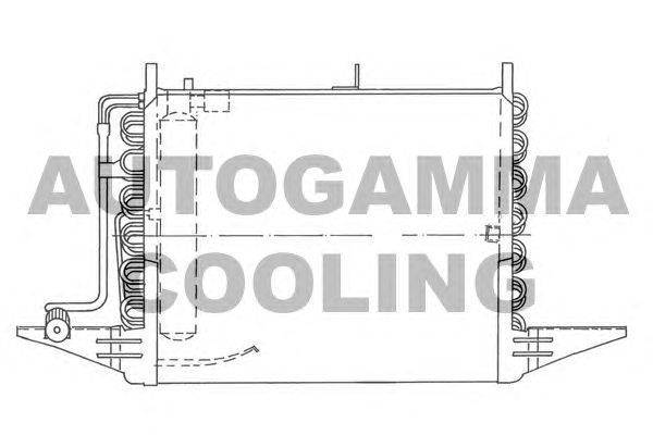 Конденсатор, кондиционер AUTOGAMMA 102651