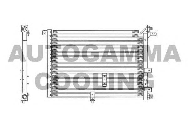 Конденсатор, кондиционер AUTOGAMMA 102777